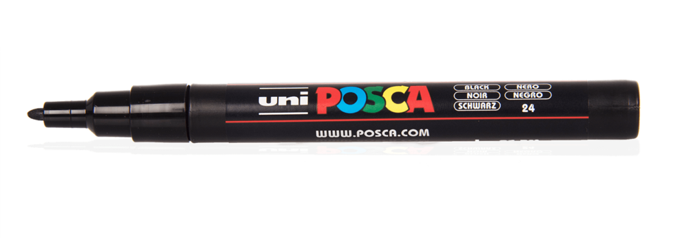 POSCA PC-3M — Pointe fine