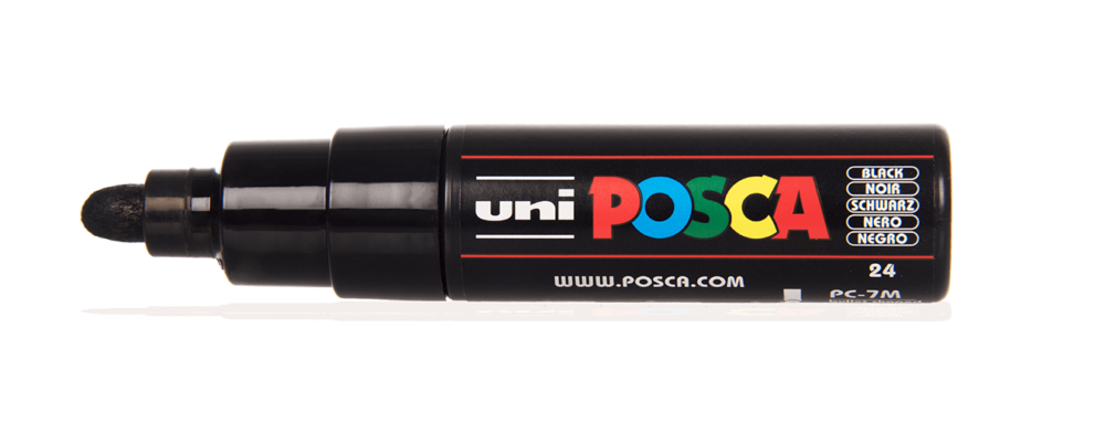 POSCA PC-7M — Pointe large